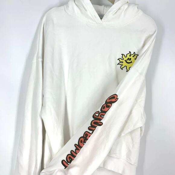 Daydreamer Flyer Oversized Mushroom Hoodie Sweatershirt Size Small NWOT - Picture 7 of 8
